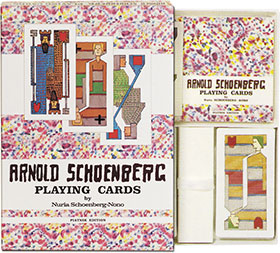 Arnold Schoenberg Playing Cards Piatnik